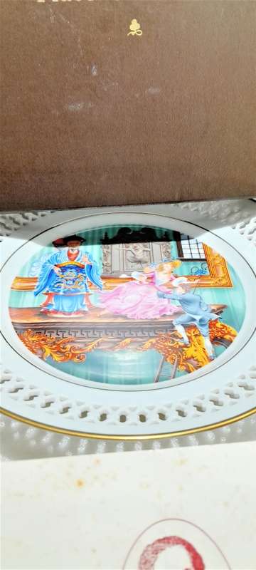 Vintage Bing & Grondal Hans Christian Andersen display wall plates