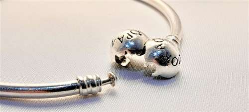 Sterling silver Pandora bangle