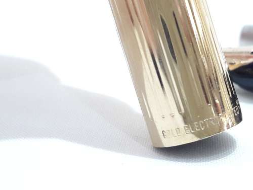 1970s Sheaffer electroplated fountain pen