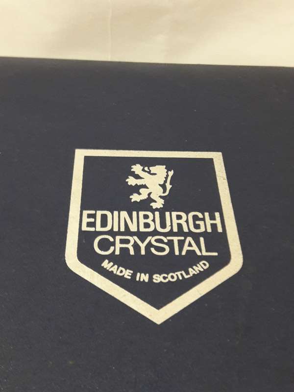 Vintage Edinburgh crystal tumblers
