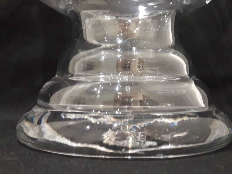 Vintage large hand blown vase