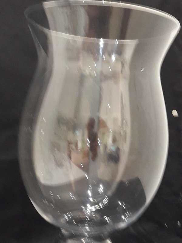 Vintage large hand blown vase