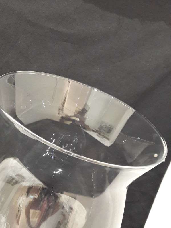 Vintage large hand blown vase