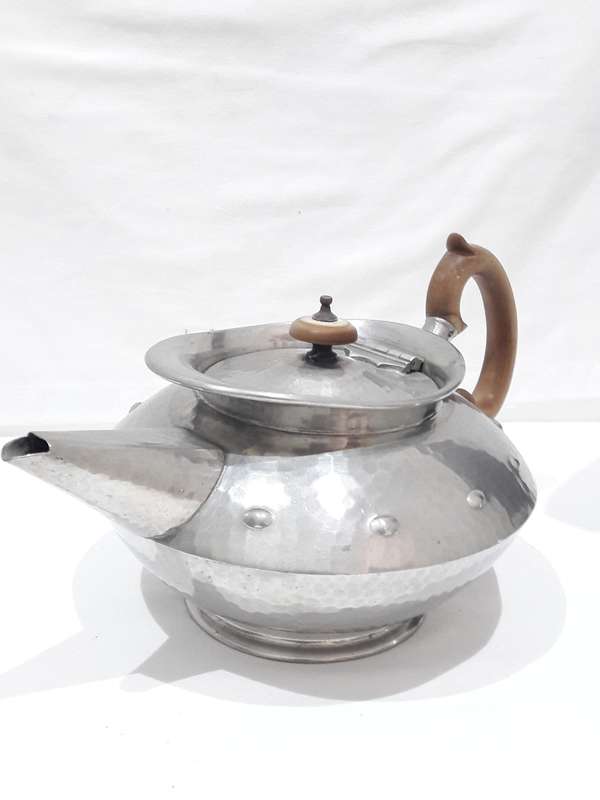 1930s Don Pewter teaset
