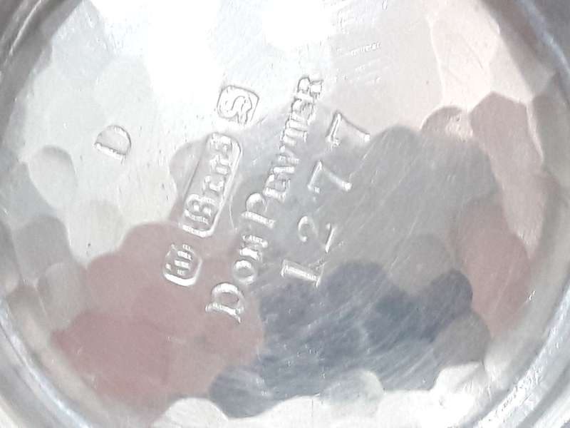 1930s Don Pewter teaset