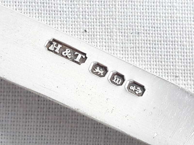 Antique H&T sterling silver fruit knife