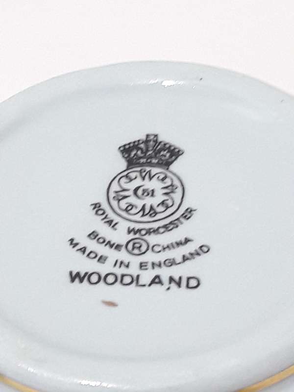 1970s Royal Worcester `Woodland` set