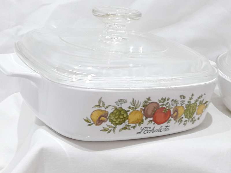 1970s Corning ware Spice of Life set