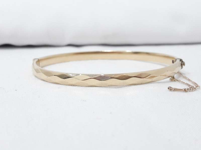 Vintage 9k over Metal Core bangle