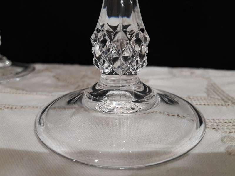 Vintage Cristal D` Arques liqueur glasses