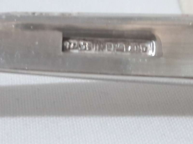 Vintage Angora silver plate salad servers
