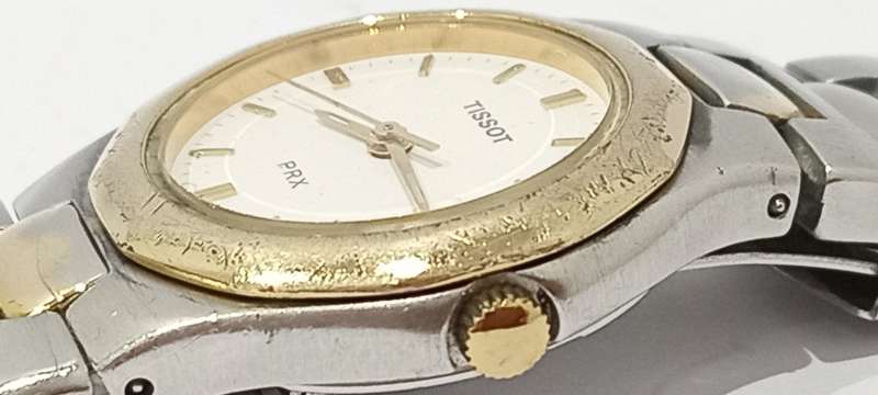 Tissot PRX ladies two tone watch
