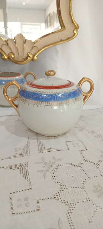 Antique Japanese Fine Bone China tea set