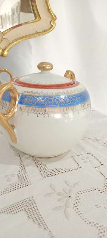Antique Japanese Fine Bone China tea set