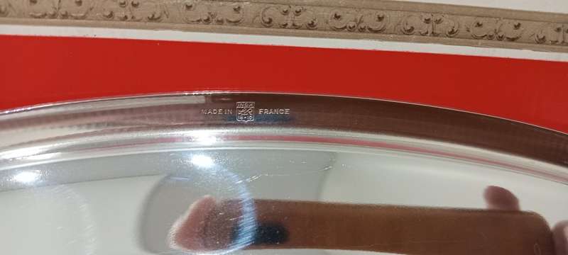 Vintage Letang & Remy stainless steel platter