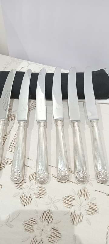 Vintage WM Spilhaus Kings pattern knife sets