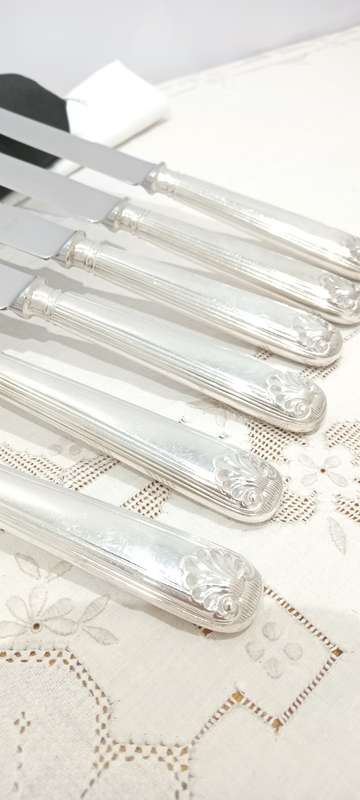 Vintage WM Spilhaus Kings pattern knife sets