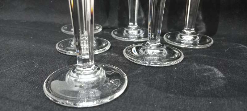 Vintage Oneida `Orchestra` liqueur glasses