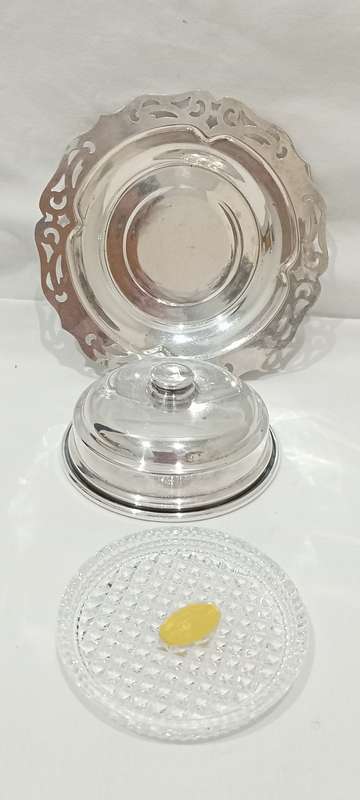 Vintage Viking Plate butter dish