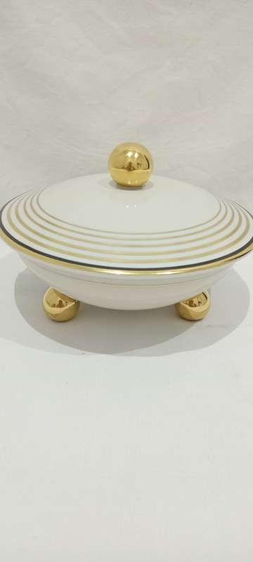 Vintage Plankenhammer `Floss` bon bon dish