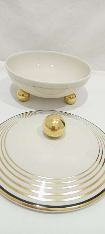 Vintage Plankenhammer `Floss` bon bon dish