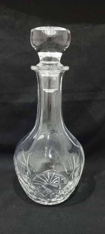 Vitria crystal sherry decanter