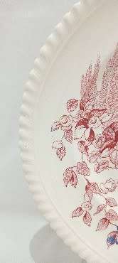 Vintage Johnson Bros `Castle on the Lake` oval meat platter