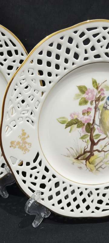 1960s Burg Lindau porcelaindisplay plates
