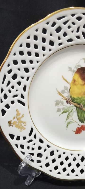 1960s Burg Lindau porcelaindisplay plates