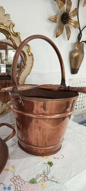 Vintage `De Klerk` copperware