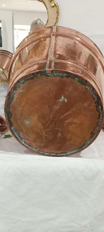 Vintage `De Klerk` copperware