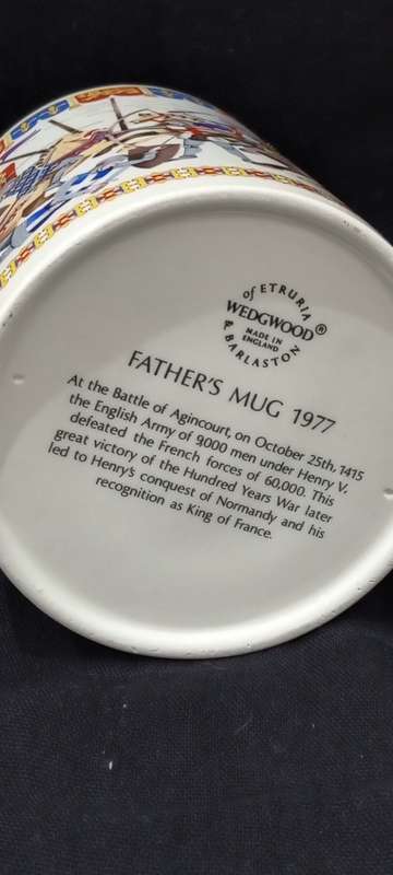 1970-1980 Wedgwood 'The Fathers mug' large mug