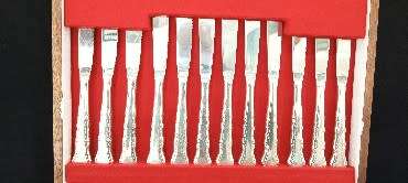 Vintage Viners cutlery set in canteen