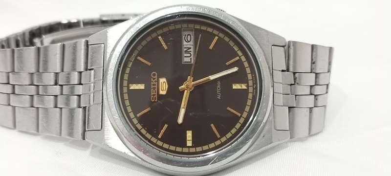 1980s Seiko 5 Automatic men's watch