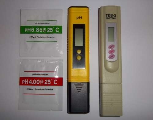 ph Meter IMPROVED + TDS Meter - Combo ph + TDS