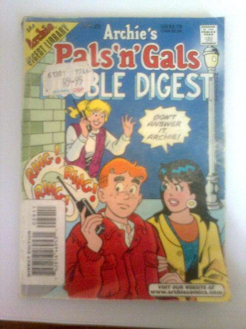 ARCHIE'S COMIC DOUBLE DIGEST NO 29