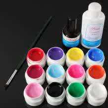 12pc uv gel color set