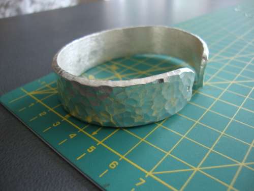 Handmade Unisex Solid Silver Bracelet - 89.1gr