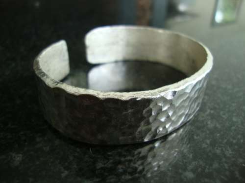 Handmade Unisex Solid Silver Bracelet - 89.1gr
