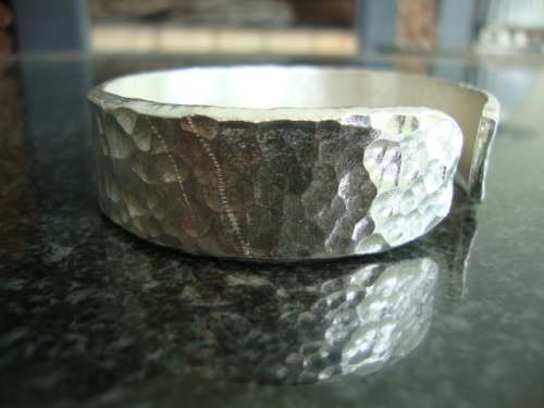 Handmade Unisex Solid Silver Bracelet - 89.1gr