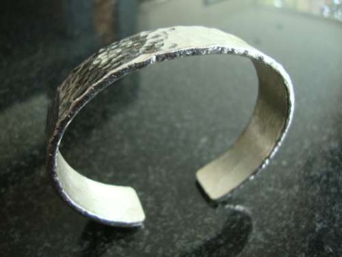 Handmade Unisex Solid Silver Bracelet - 79.5gr