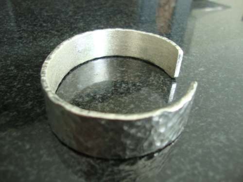 Handmade Unisex Solid Silver Bracelet - 79.5gr