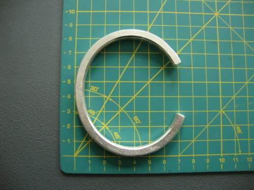 Handmade Unisex Solid Silver Bracelet - 69.8gr