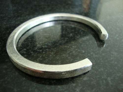 Handmade Unisex Solid Silver Bracelet - 69.8gr