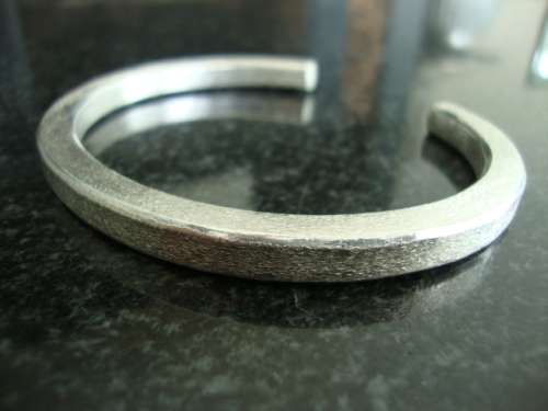 Handmade Unisex Solid Silver Bracelet - 69.8gr