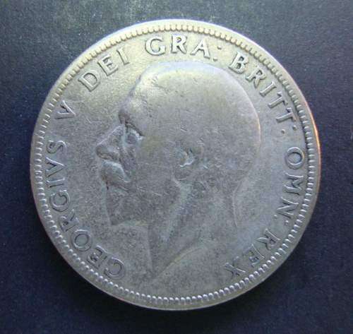 1928 Silver British Florin