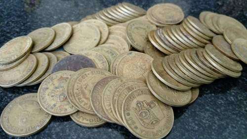 Lot of 102 x 1961 South African once cent coins - One bid takes all 102 coins