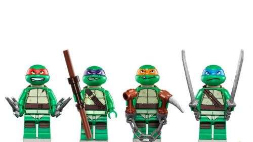 LEGO Turtles (including Shredder and Splinter)