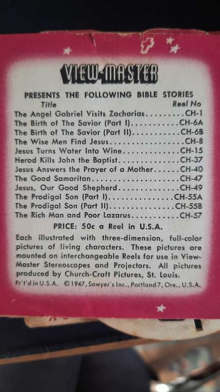 View-Master Reels (x14)