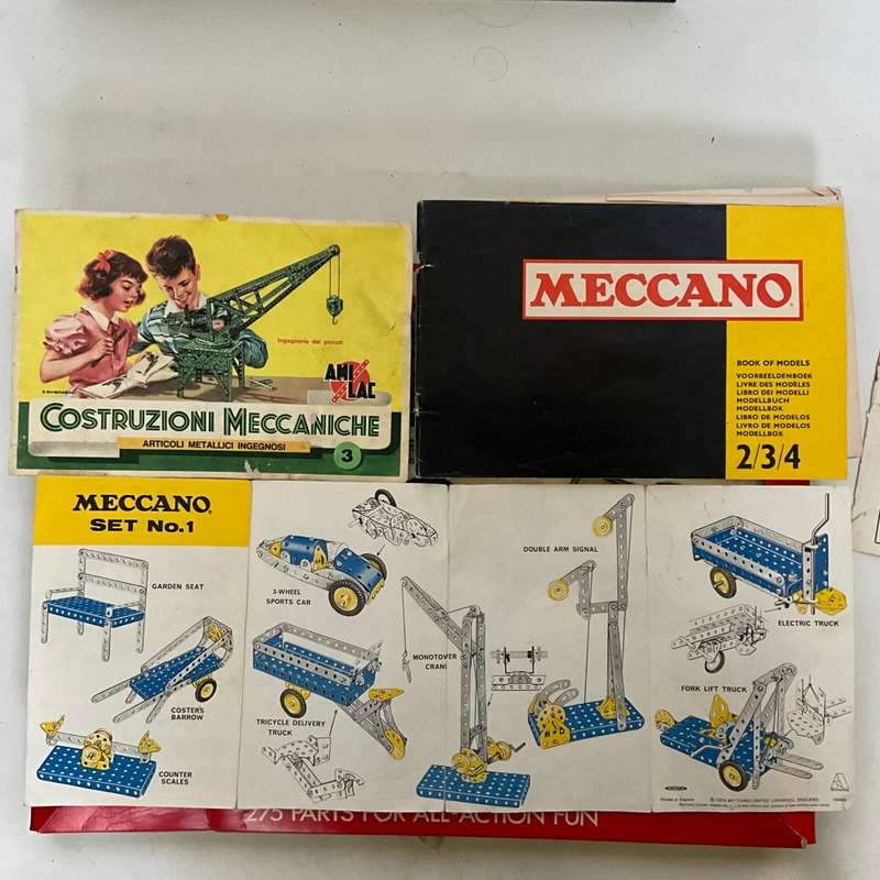 Vintage Meccano set 4 (incomplete)